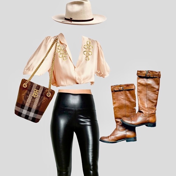 Riding Boots Italian Made Imported 100% Genuine Leather - Picture 3 of 16